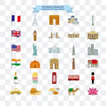 Illustration of the world Illustration of the world