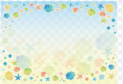 Summer background image In the sea Summer background image In the sea