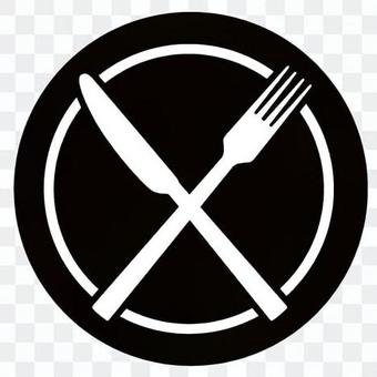 Knife fork icon 06 Knife fork icon 06