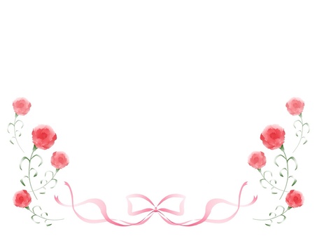 Mother's Day Carnation card Mother's Day Carnation card