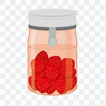 Strawberry wine Strawberry wine