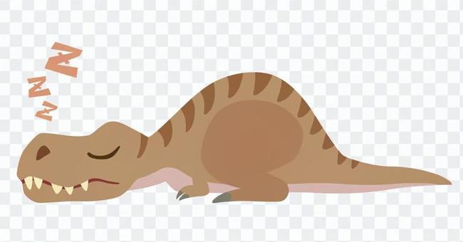Sleeping Tyrannosaurus-1 Sleeping Tyrannosaurus-1