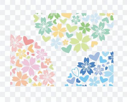 Hearts and cherry letter paper letters Hearts and cherry letter paper letters