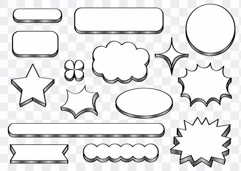Black and white _ Handwritten frame _ 1 Black and white _ Handwritten frame _ 1