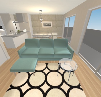 Clean living room Clean living room
