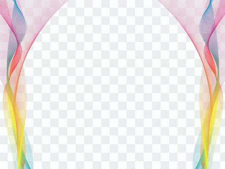 Pastel waveline fashionable background Pastel waveline fashionable background