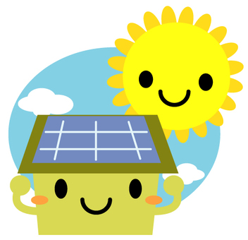Solar power solar house Solar power solar house