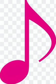 Eighth note_pink Eighth note_pink