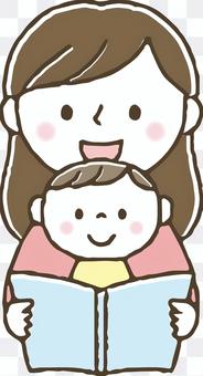 Storytelling of picture books / cute / parents / children Storytelling of picture books / cute / parents / children