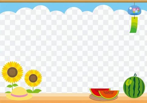 Summer edge frame Summer edge frame