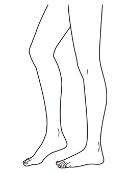 Both feet_line_no acupoints Both feet_line_no acupoints
