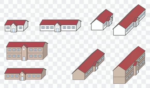 City series Country school / station building City series Country school / station building