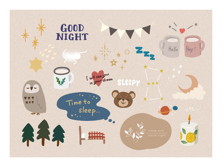 Good night one point set Good night one point set