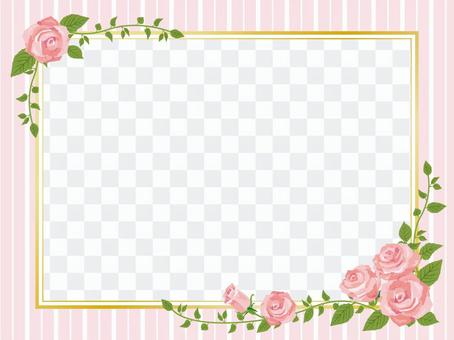 Pink rose frame frame style frame decorative frame 01 Pink rose frame frame style frame decorative frame 01