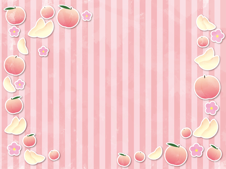 Peach material Peach material