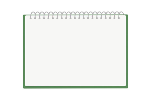 Sketchbook: green Sketchbook: green