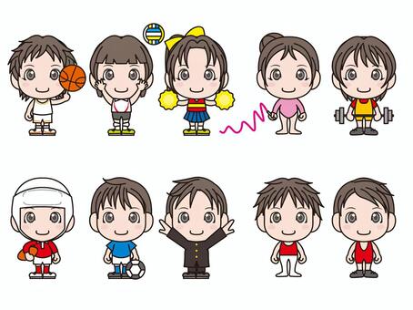 Various club activities 2 ※ EPS changeable 4 Various club activities 2 ※ EPS changeable 4