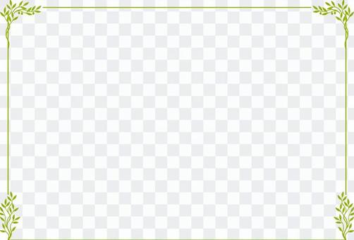 Decorative ruler - olive horizontal type Decorative ruler - olive horizontal type