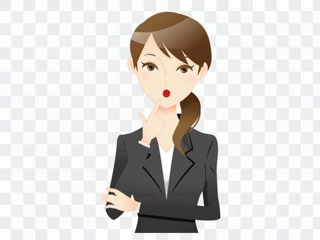 A suit woman 06 A suit woman 06