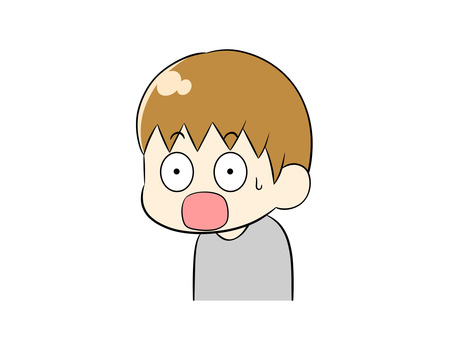 The open mouth does not close. The open mouth does not close.