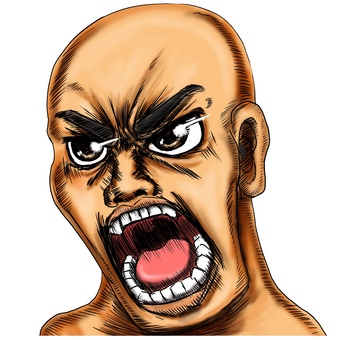 A shaved head to challenge A shaved head to challenge