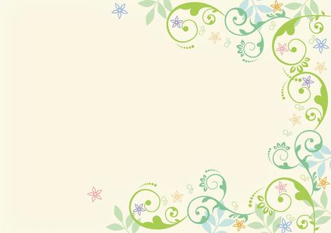 Vegetable pattern _ decoration Vegetable pattern _ decoration