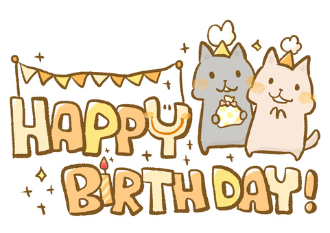 Cat birthday Cat birthday