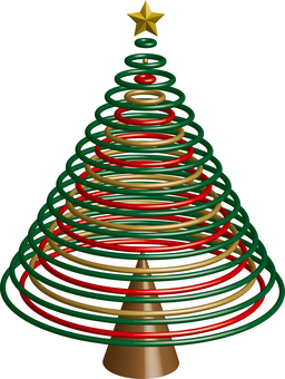 Christmas tree image object Christmas tree image object