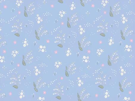 Lily of the valley pattern wallpaper Lily of the valley pattern wallpaper