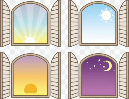 Window frame one day Window frame one day