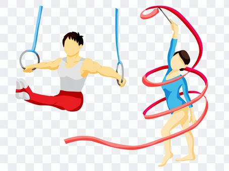 Gymnastics athletes Gymnastics athletes