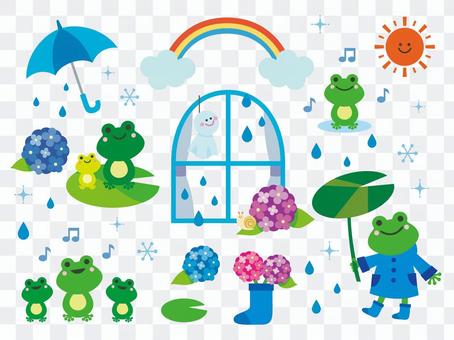Illustration of rainy season (2) Illustration of rainy season (2)