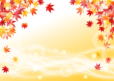 Glitter background of autumn leaves and running water Horizontal Glitter background of autumn leaves and running water Horizontal