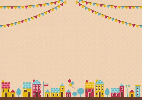 Background pattern building Background pattern building