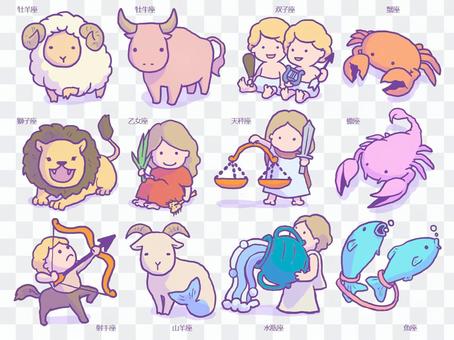 12 constellations 12 constellations