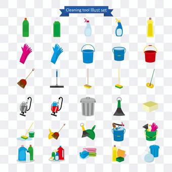 Cleaning supplies Cleaning supplies