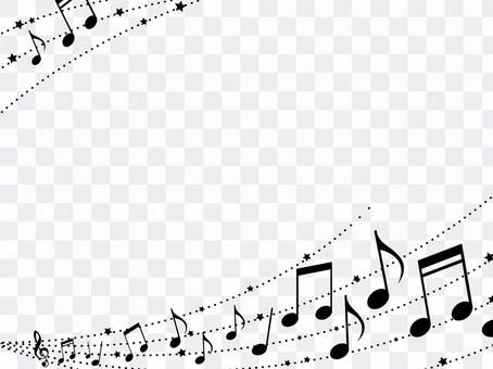 Musical frame Musical frame