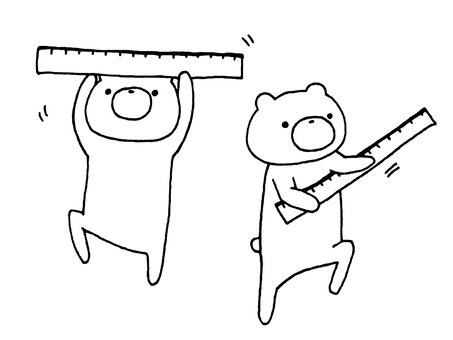 Ruler and Bear 1 of 1 Ruler and Bear 1 of 1