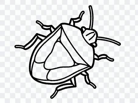 Stink bug (line only) Stink bug (line only)
