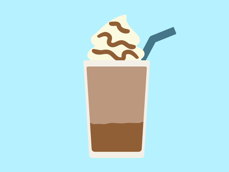 Simple and cute chocolate drink Simple and cute chocolate drink
