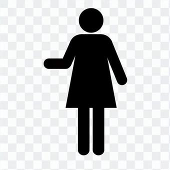Pictogram (female_communication) Pictogram (female_communication)