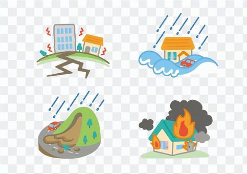 Disaster illustration Disaster illustration