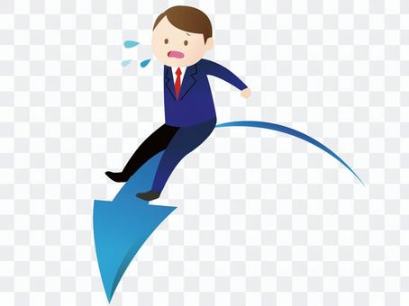 Down business results Down business results
