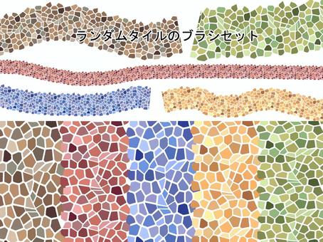 Random tile brush set Random tile brush set