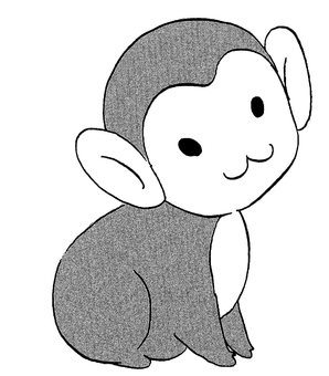 Year of the monkey-pen drawing Year of the monkey-pen drawing