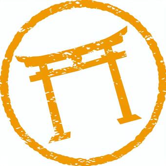 Torii stamp Torii stamp