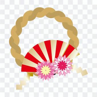 Simple illustration _ New Year decoration Simple illustration _ New Year decoration