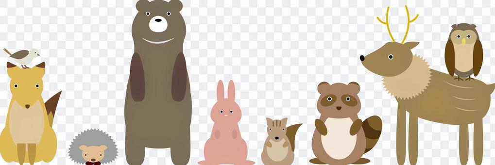 Animals 001 (forest animals) Animals 001 (forest animals)