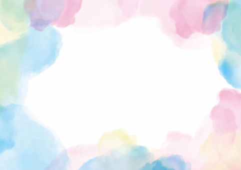 Pastel watercolor background material Pastel watercolor background material