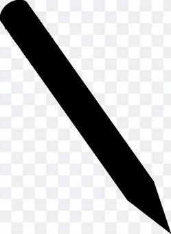 Pencil silhouette Pencil silhouette